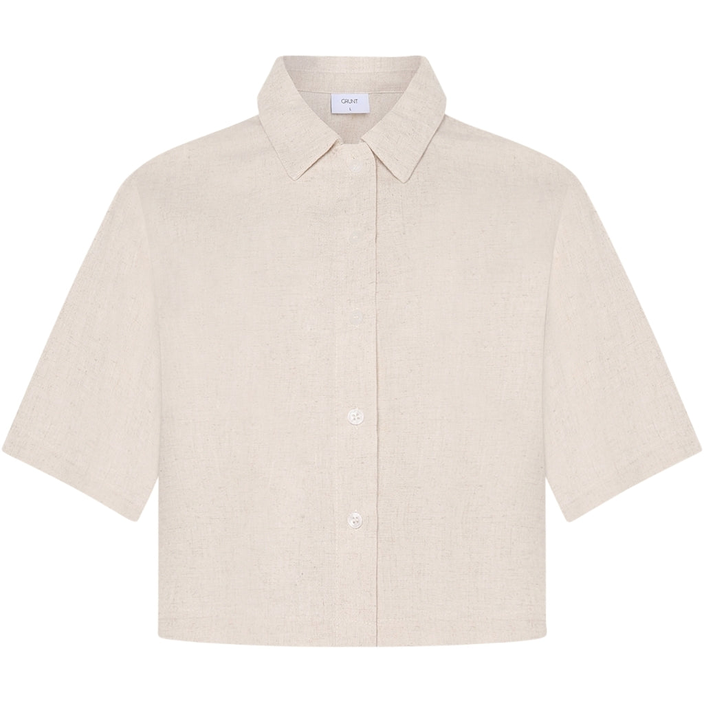 Cropped shirt Lucie sand