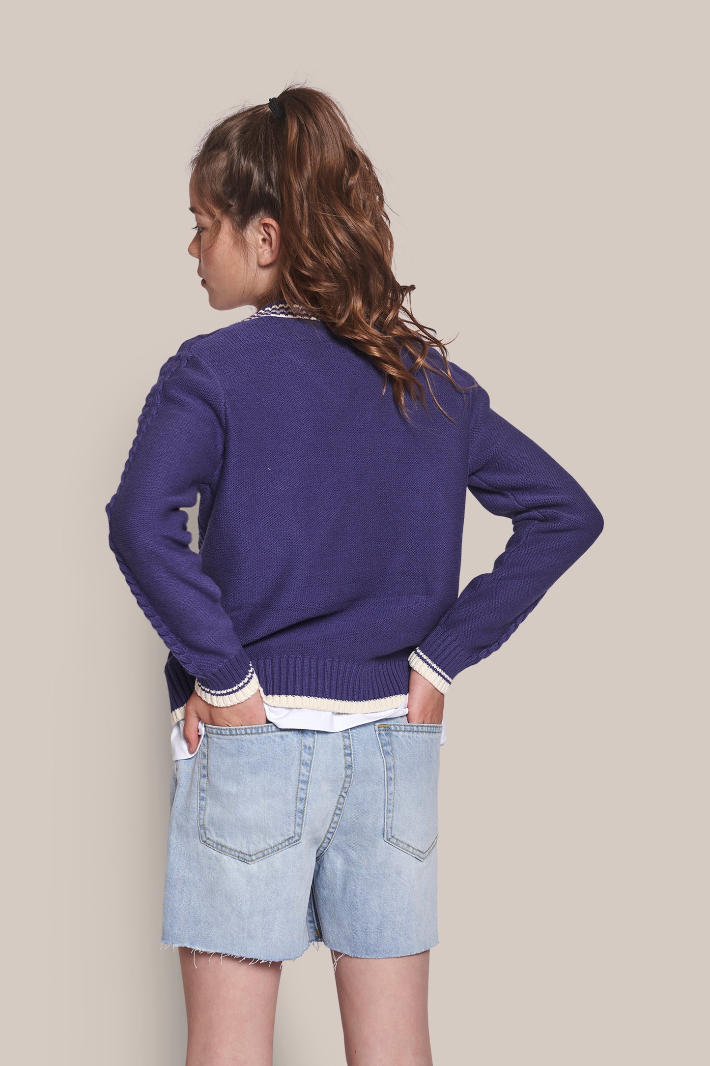 Jeansshort 90's blue