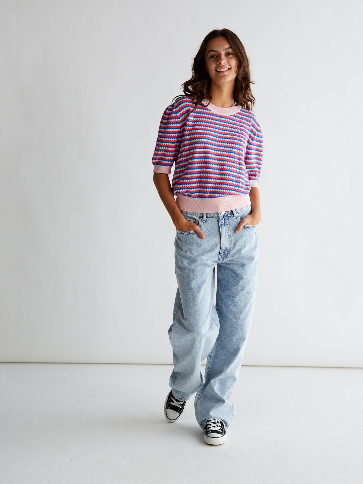 Jeans Apito oversize blue