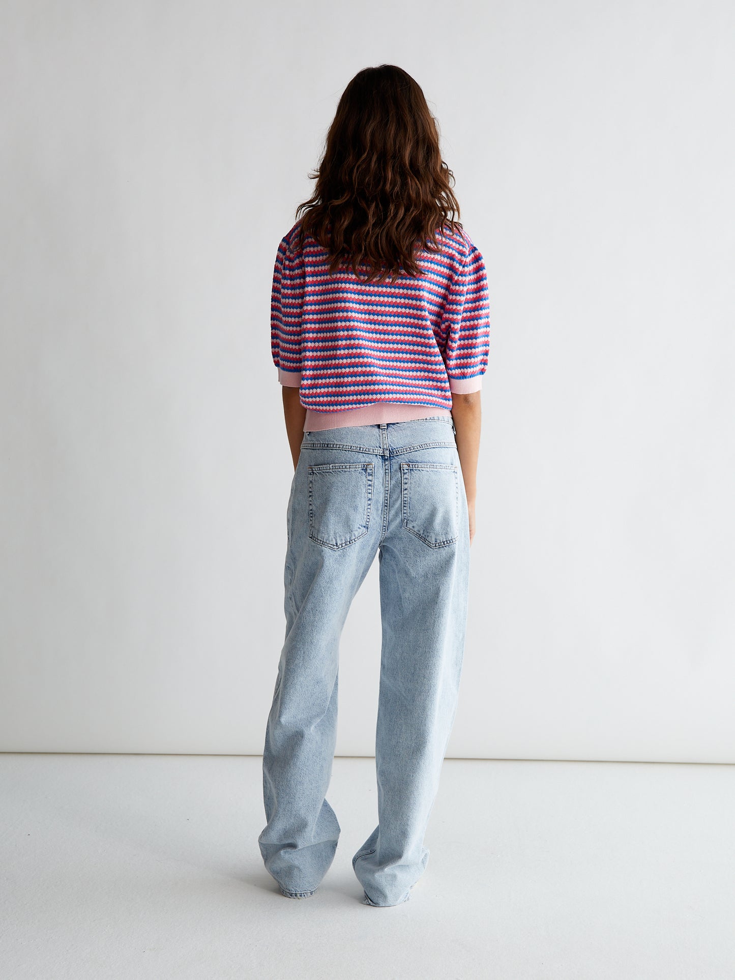 Jeans Apito oversize blue