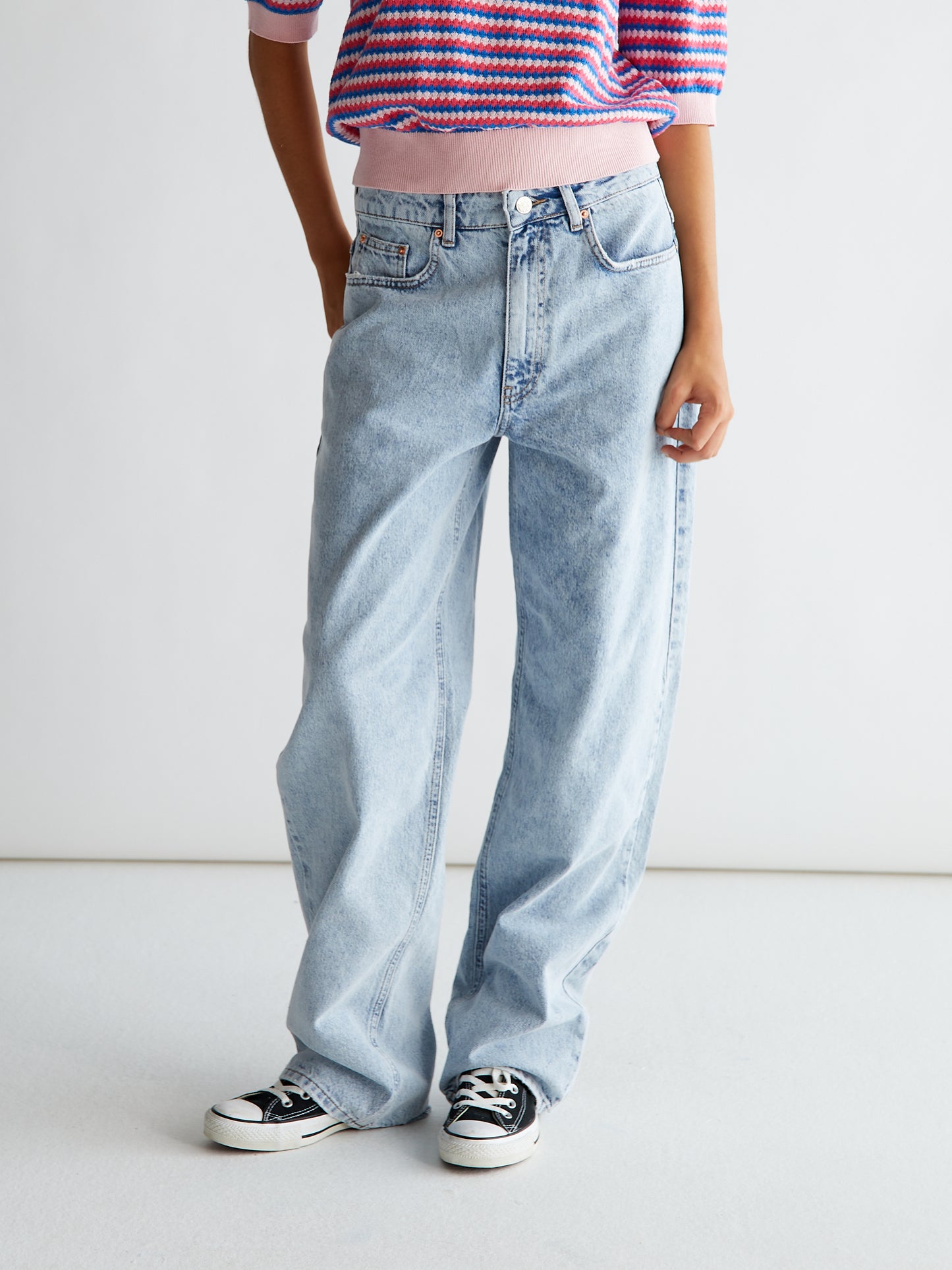 Jeans Apito oversize blue