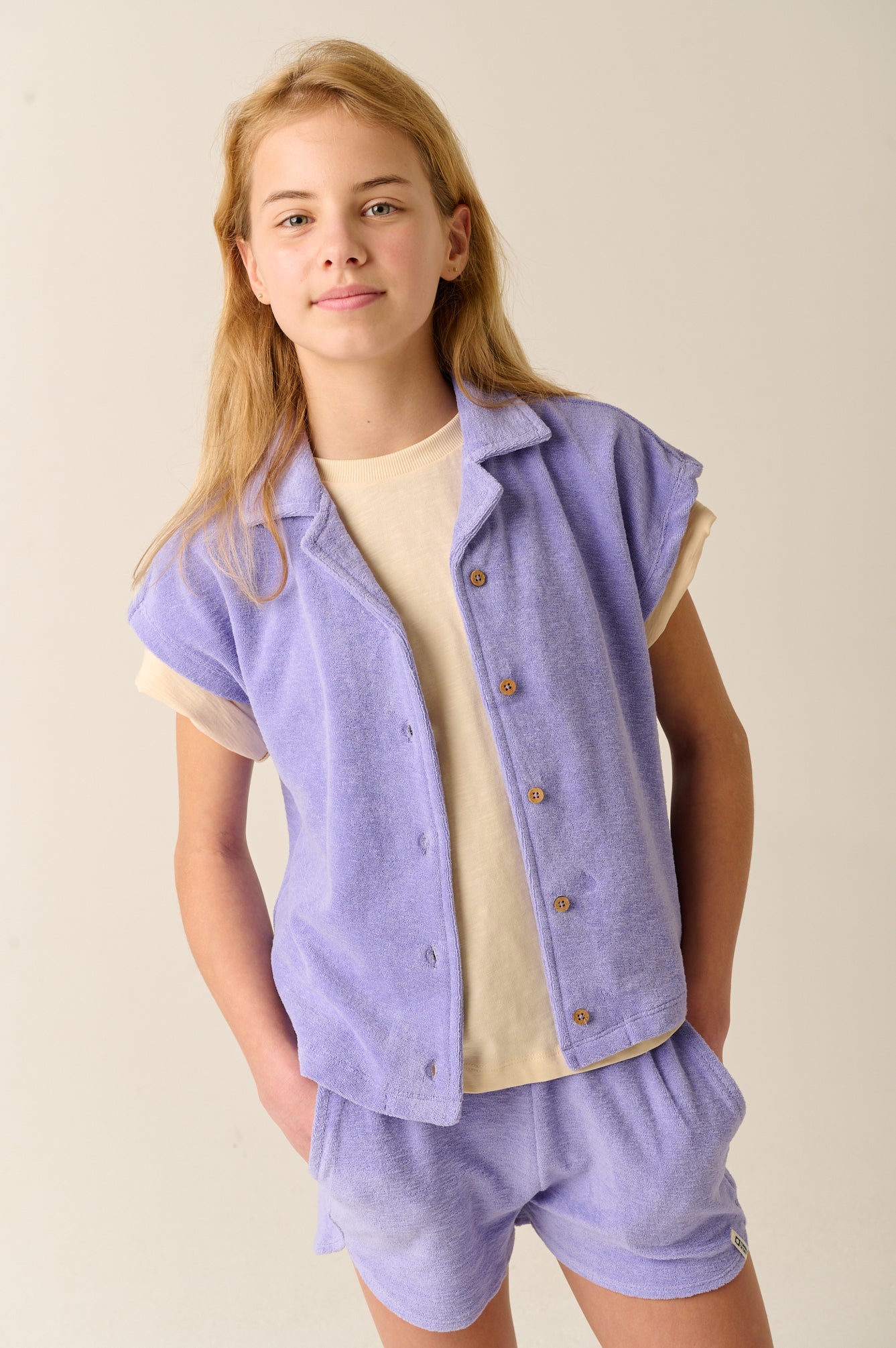 Short Camille deux lila