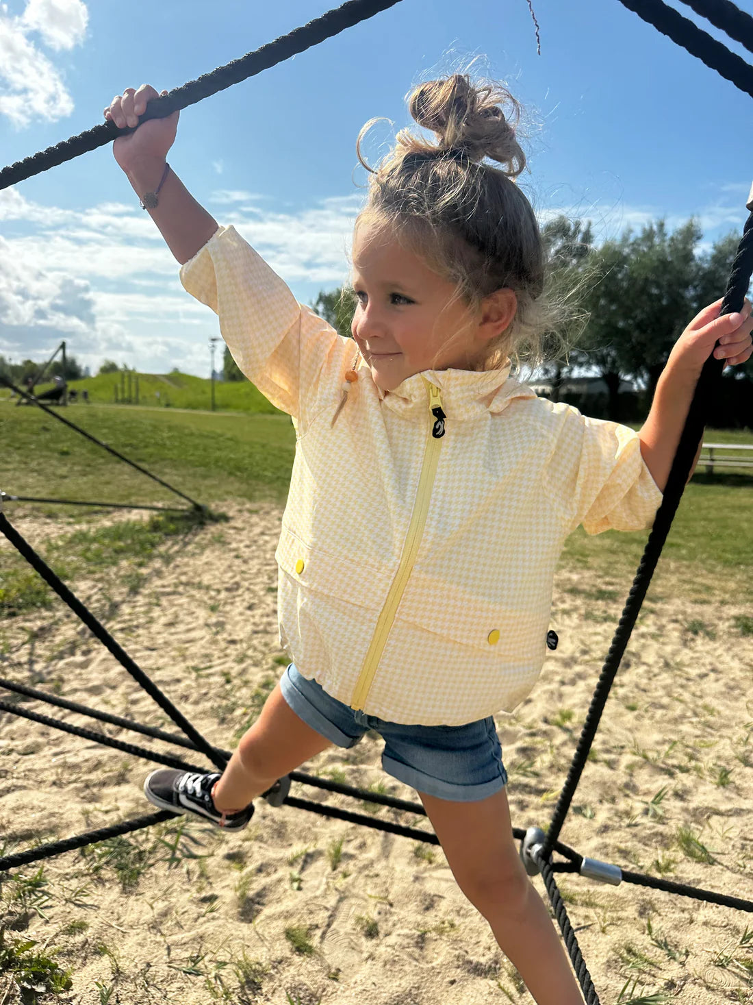 Jasje Vichy geel