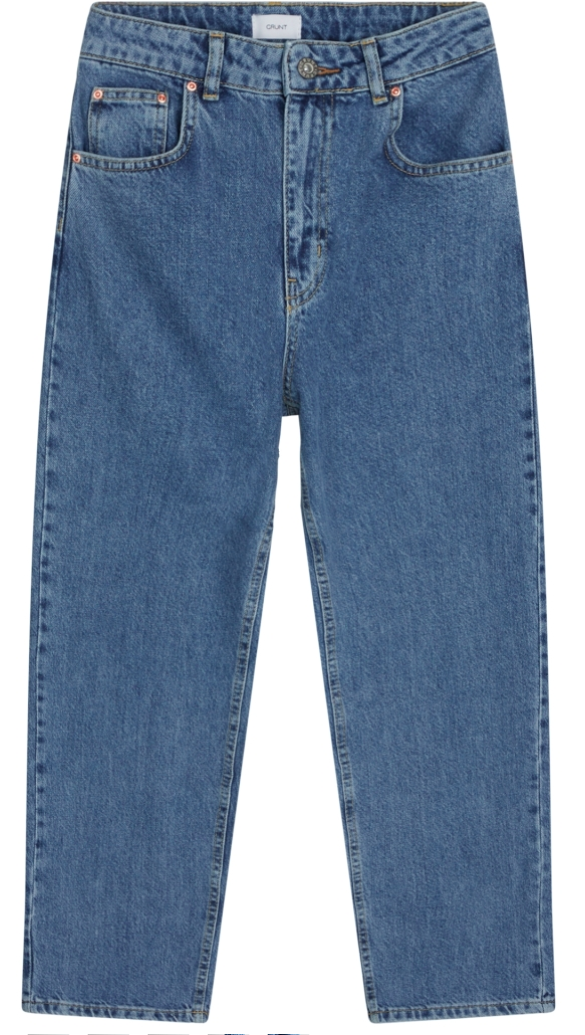 Jeans mid blue wide fit
