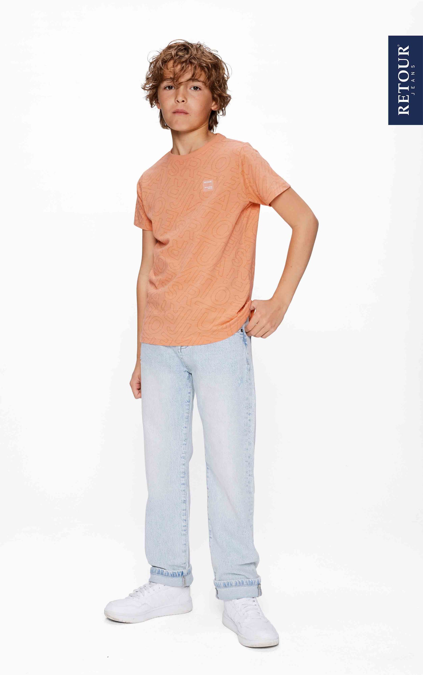 Jeans Bleached Blue Denim