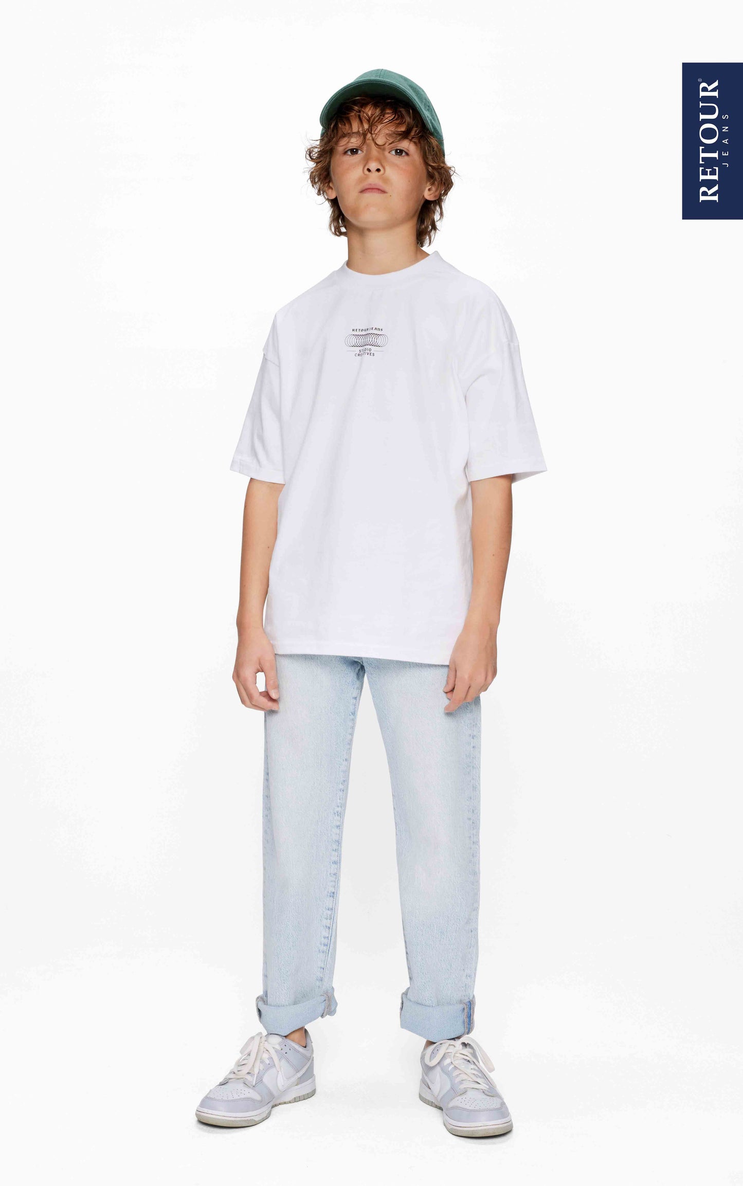 Jeans Bleached Blue Denim