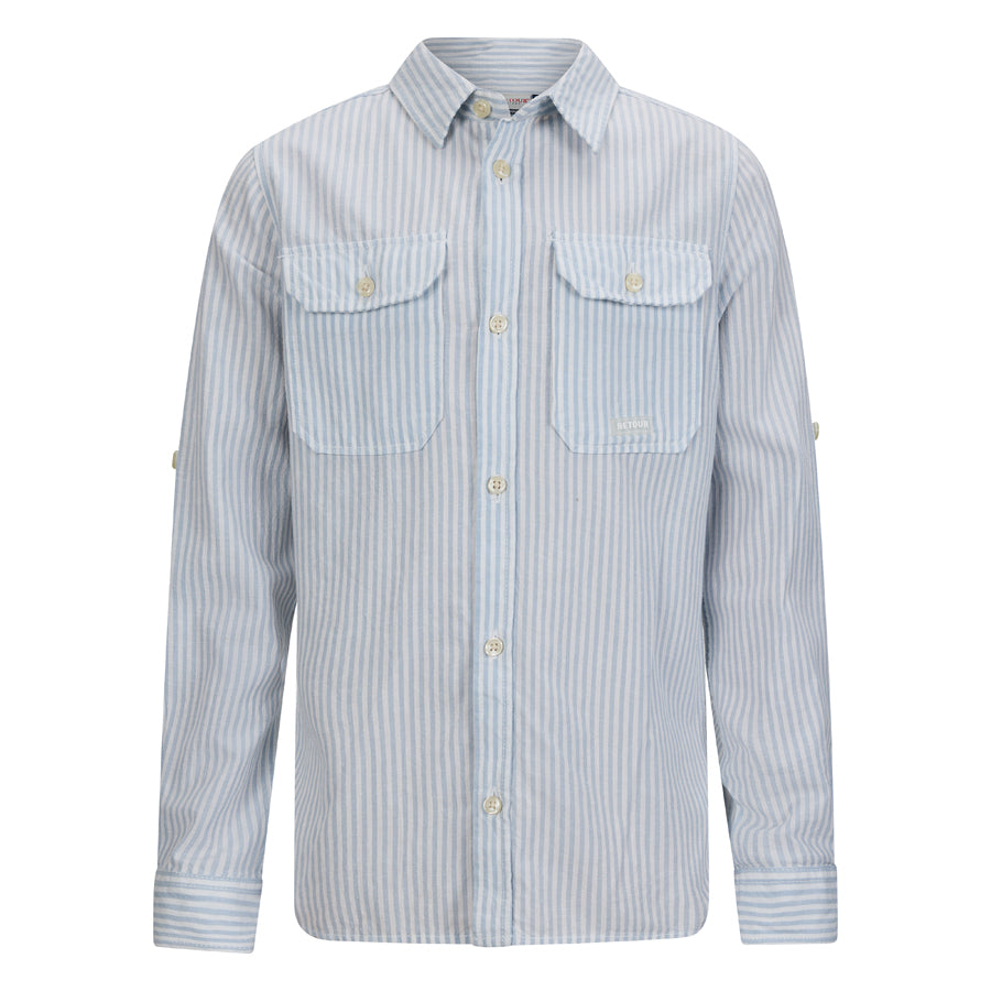 Shirt Stripes cotton+linen