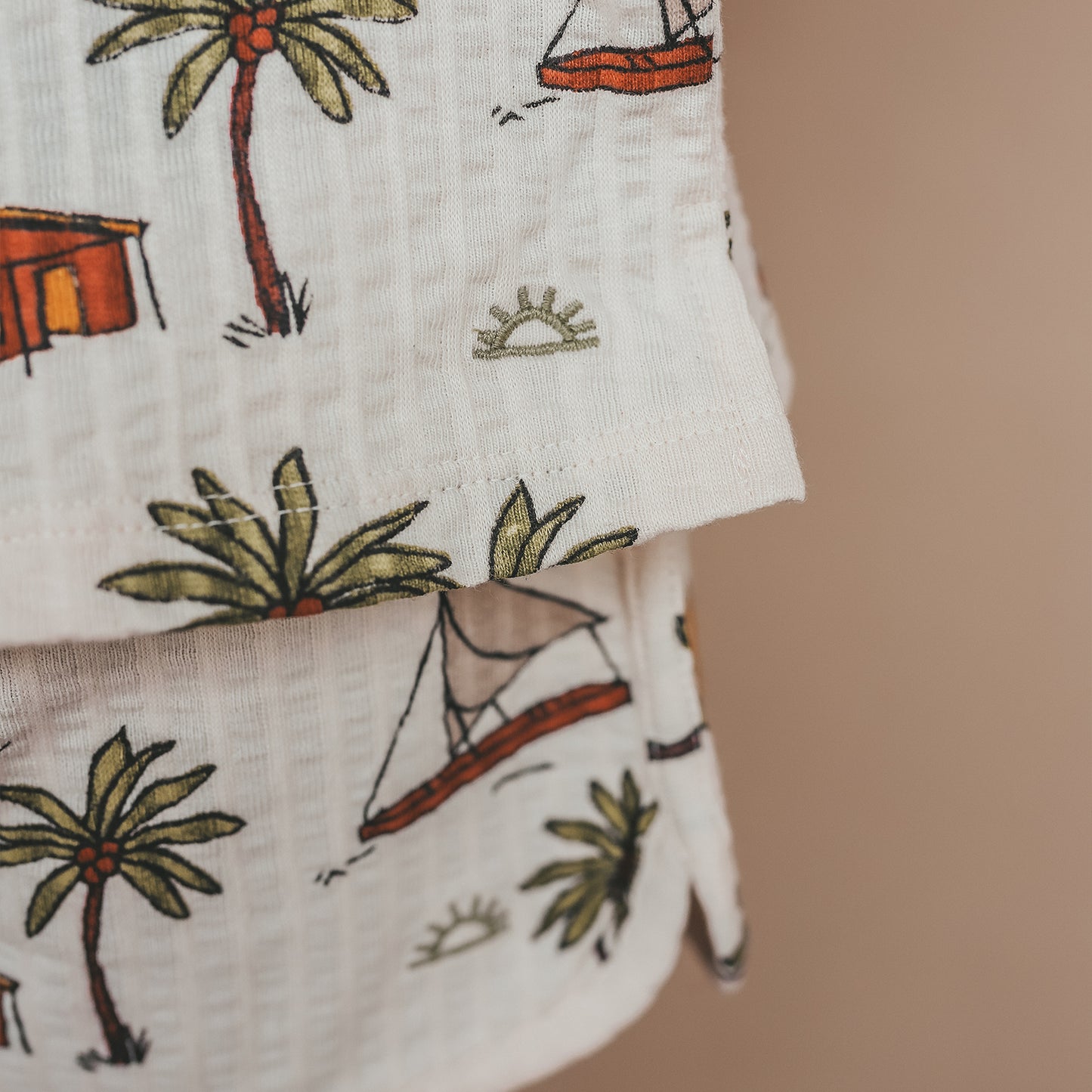 Sailing Loose shirt white swan