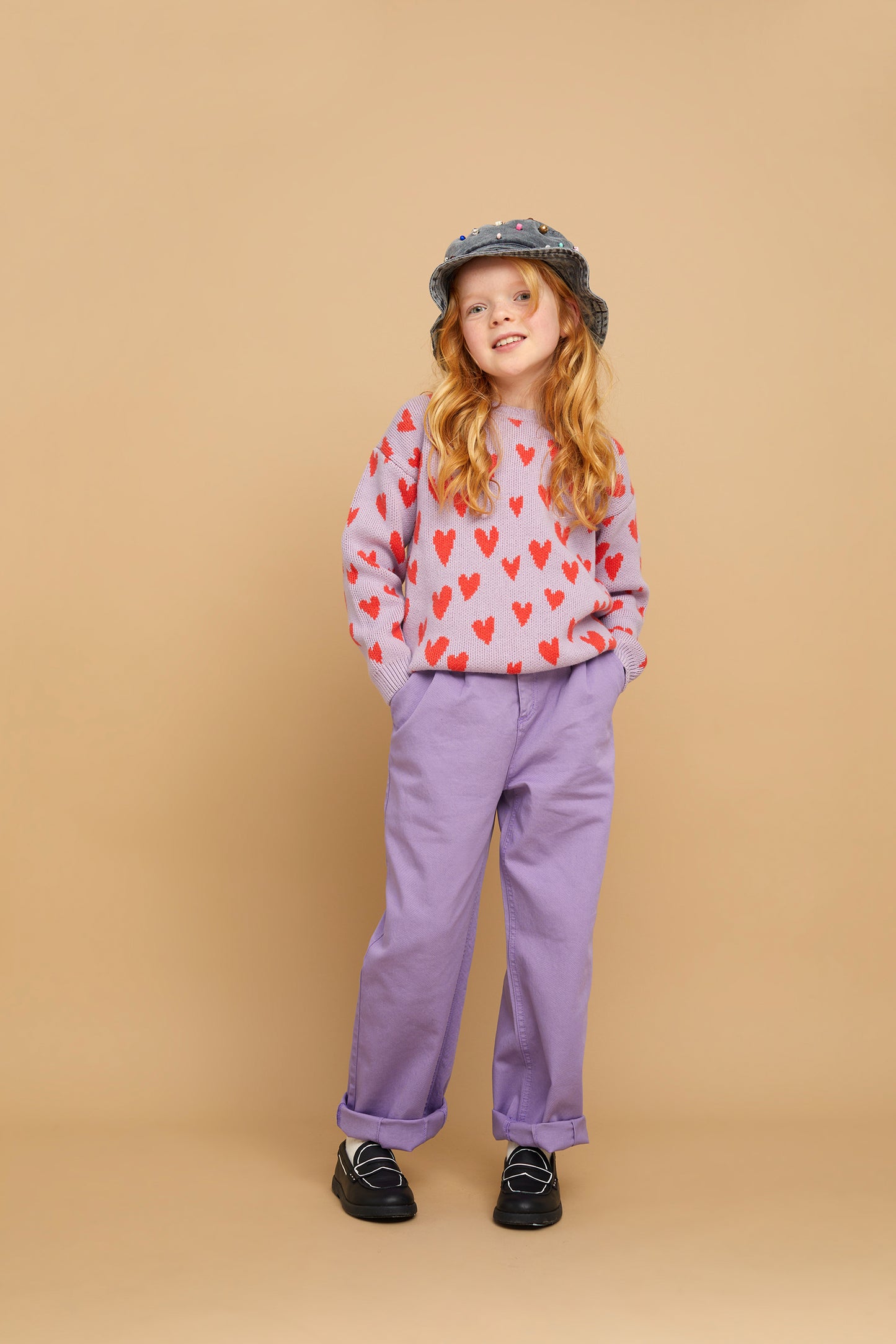 Broek lila