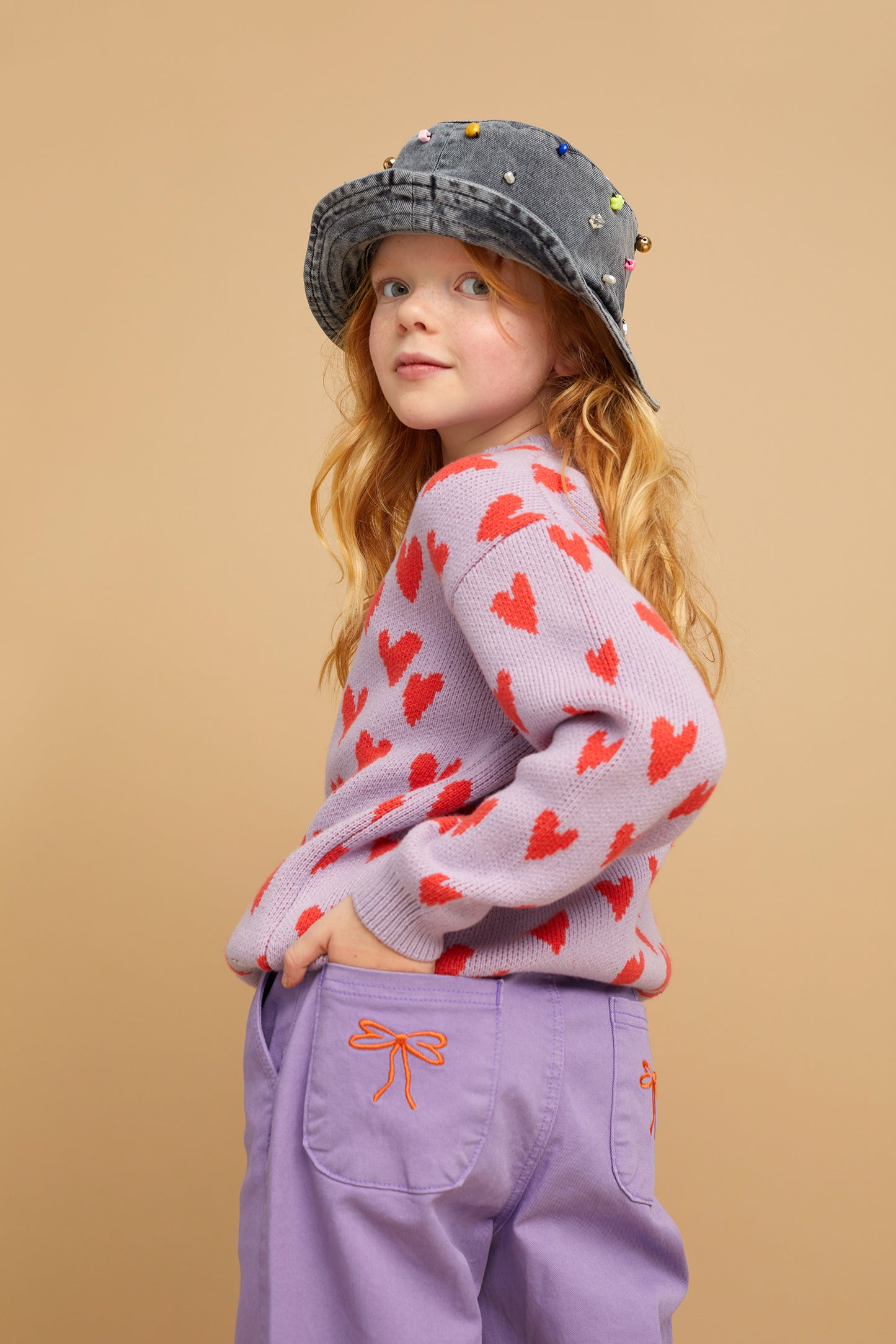 Broek lila