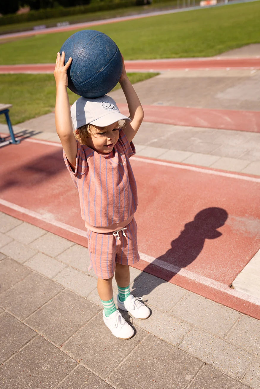 Terry shorts small stripes
