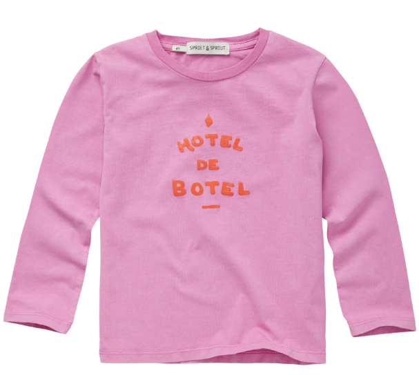 T-shirt lange mouw Hotel de Botel