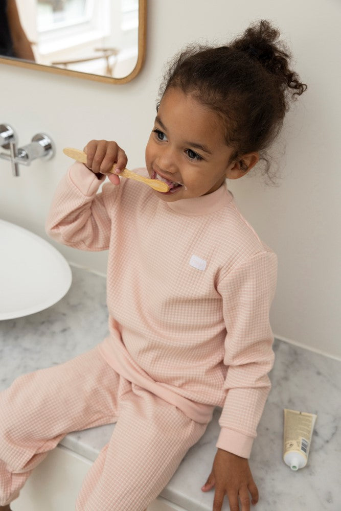Feetje wafel-pyjama old pink