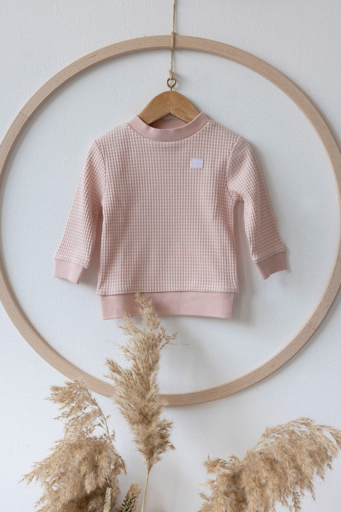 Feetje wafel-pyjama old pink