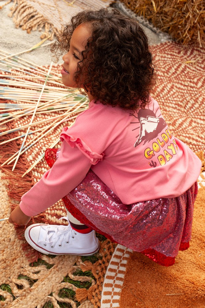 Rokje pailetten Salsa Sunset