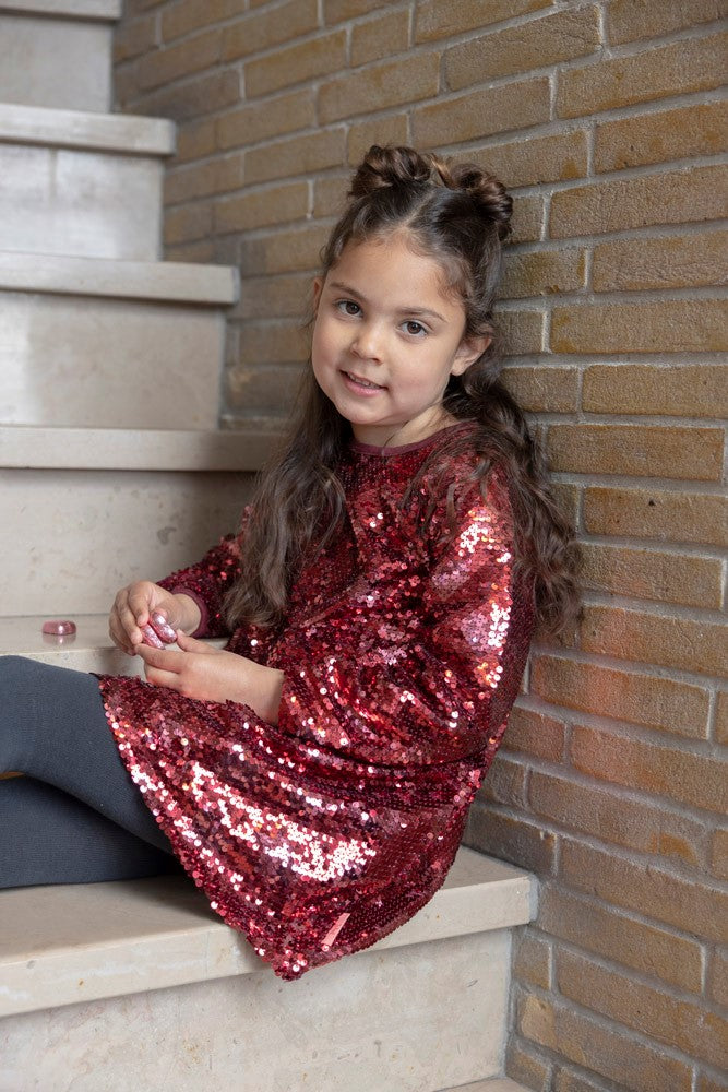 Jurk met glitters