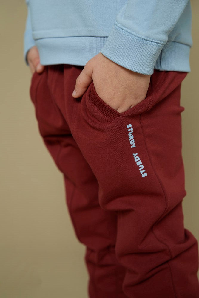 Broek bordeaux
