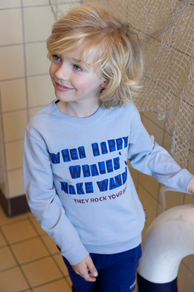 Sweater happy whales