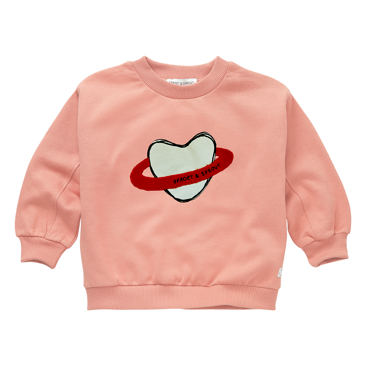 Sweater met hart cosmos
