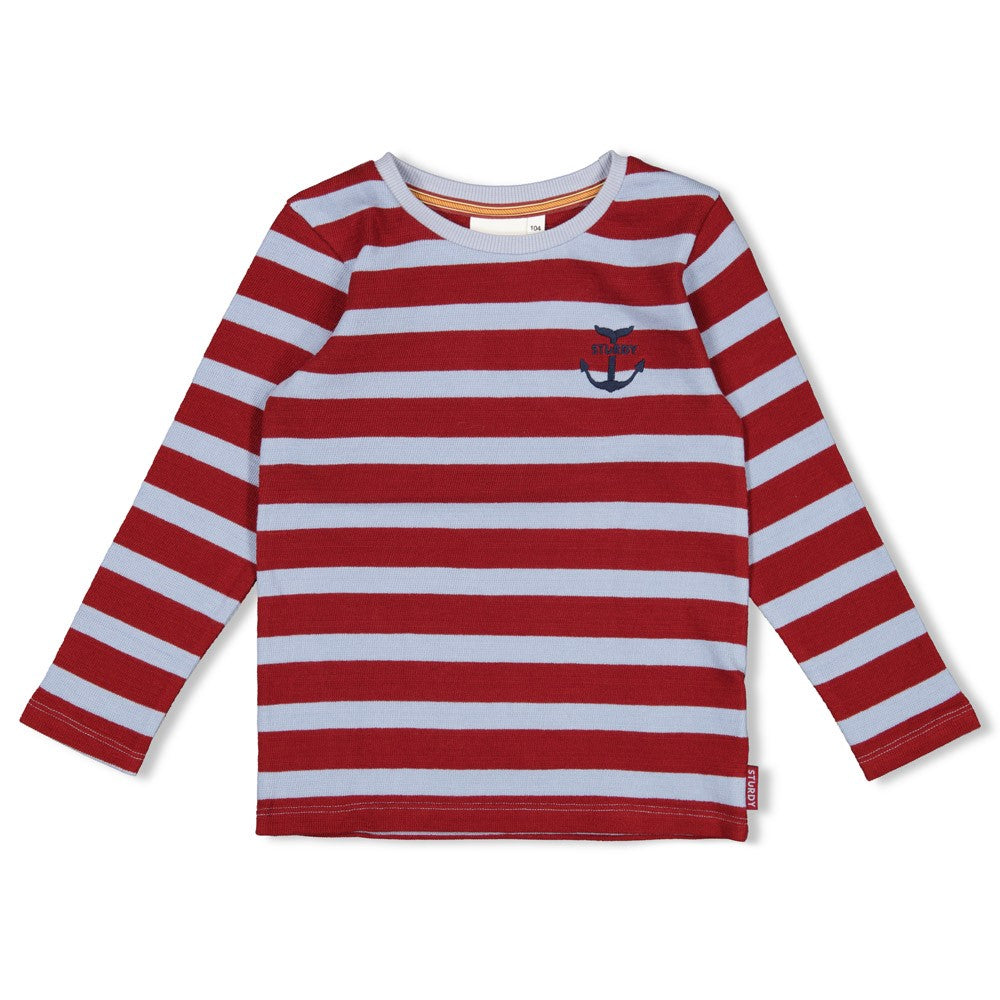 T-shirt met strepen