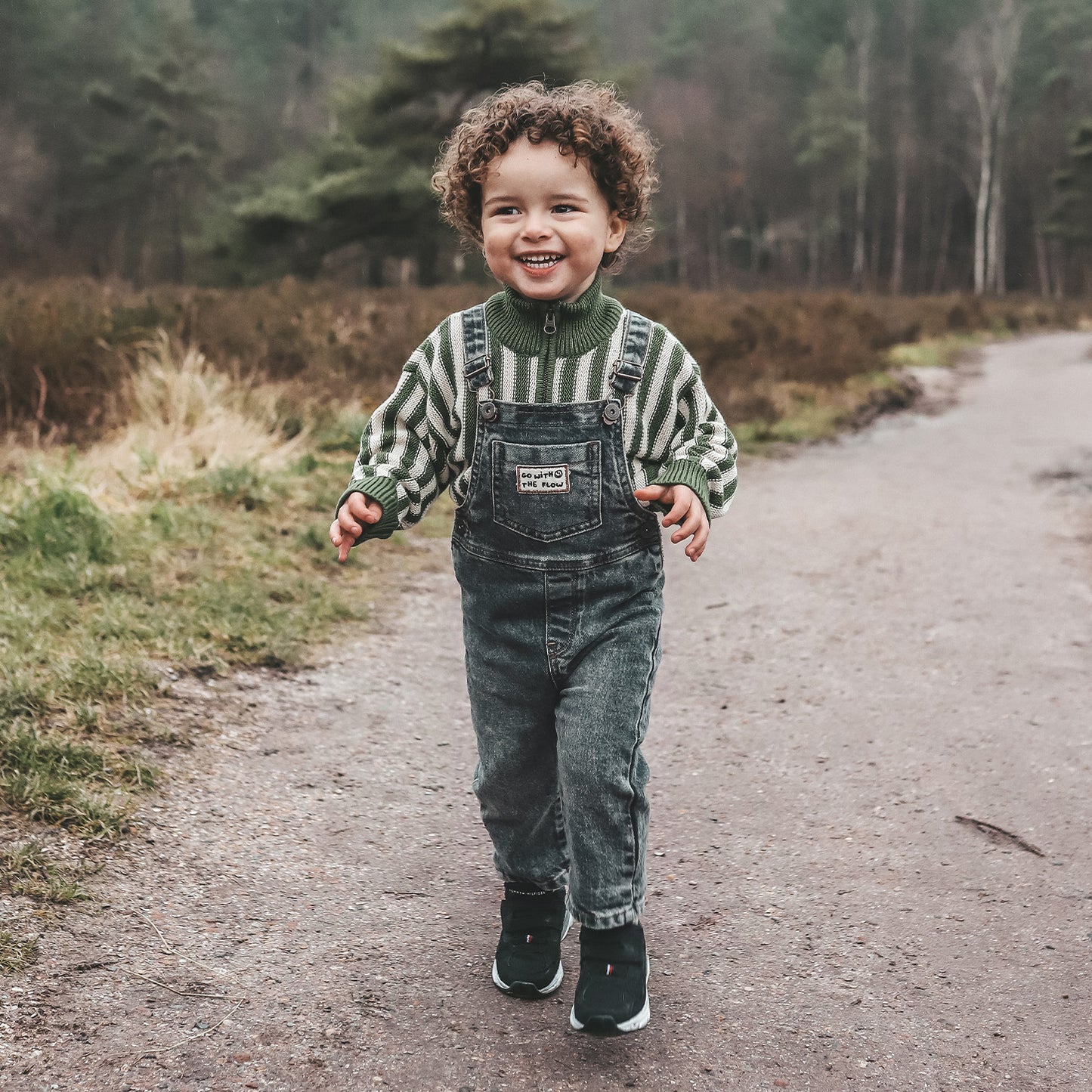 Dungarees grey denim