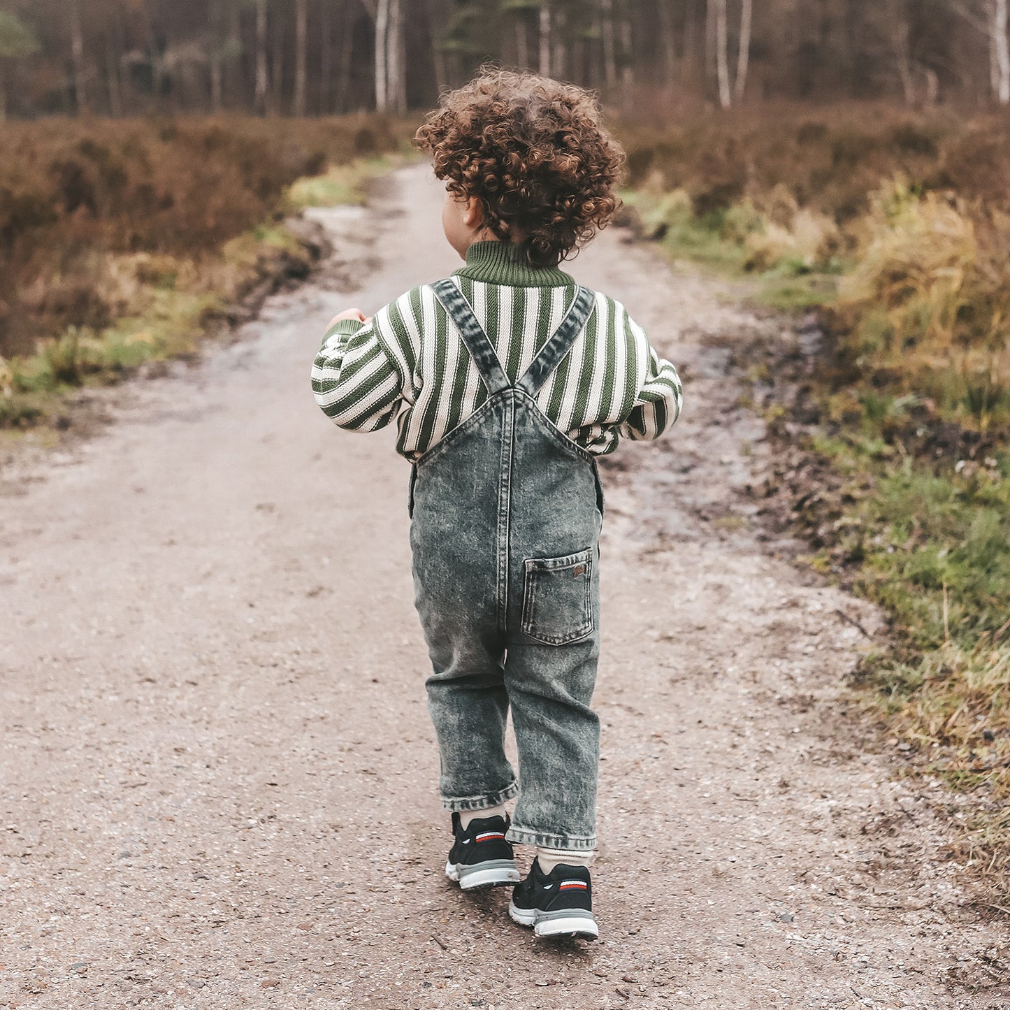 Dungarees grey denim