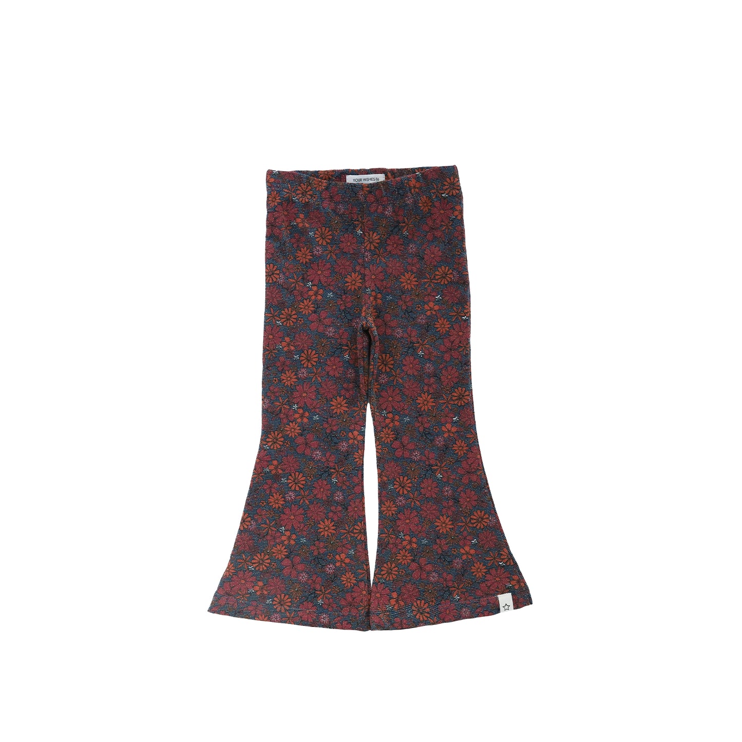 Glam Flower flared legging
