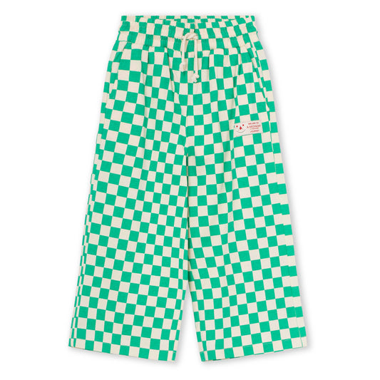 Broek Checkered Green