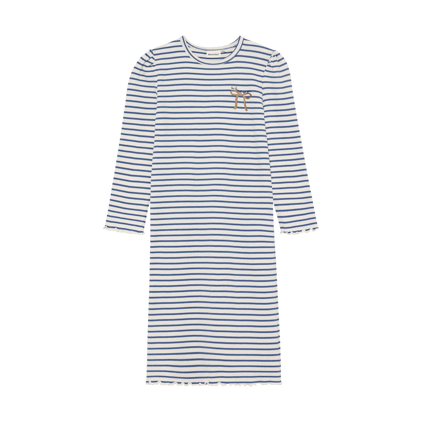 Kleedje stripes blue