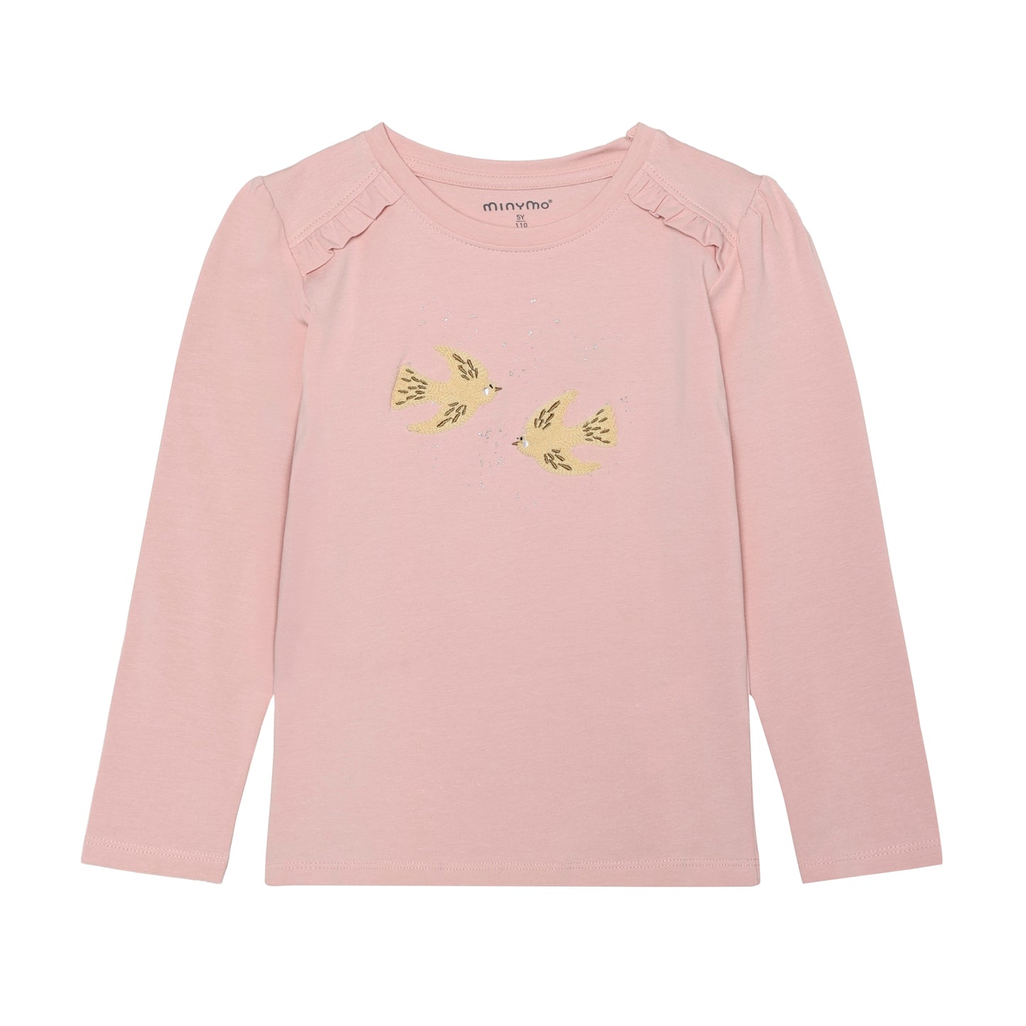 T-shirt lange mouw pink