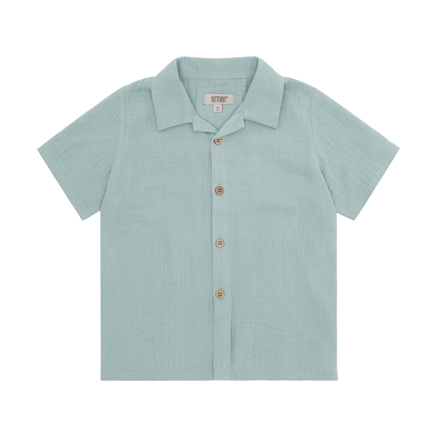 Mousseline shirt soft blue
