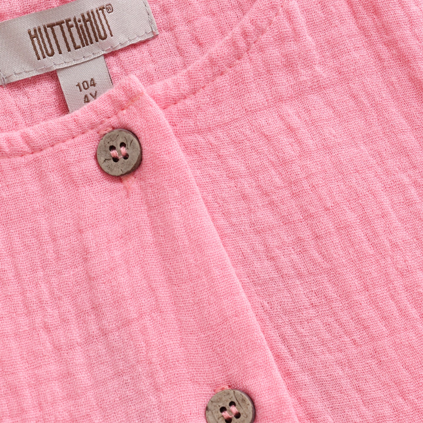 Mousseline jurk pink