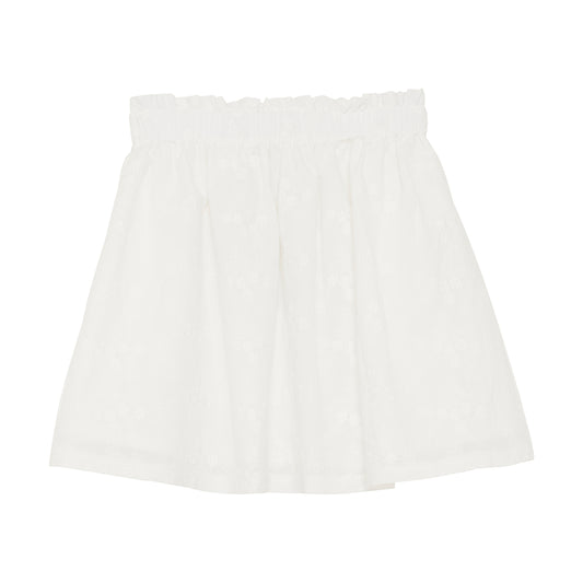 Rokje Embroidery antique white