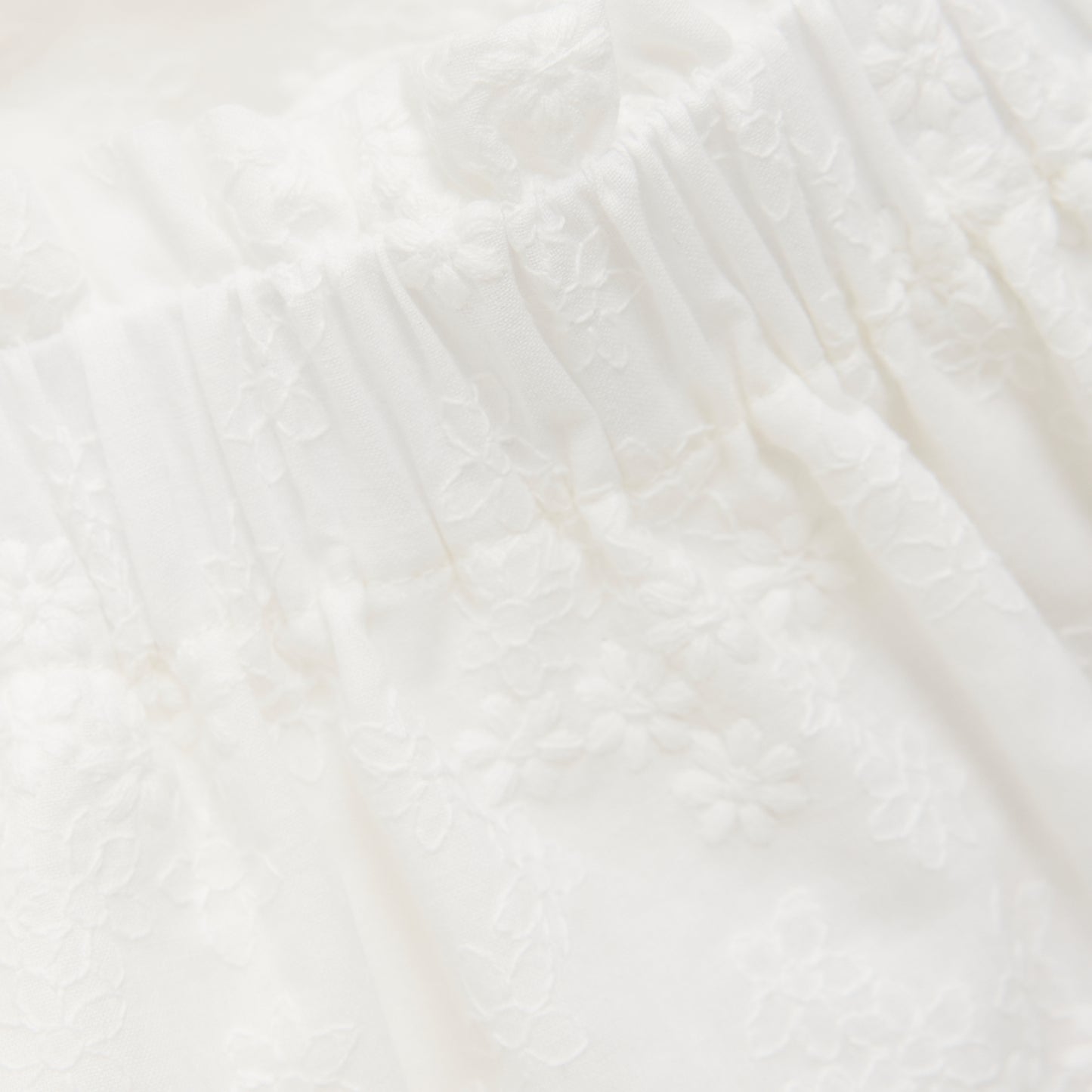 Rokje Embroidery antique white