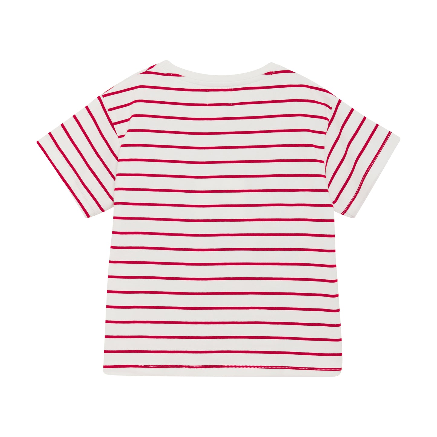 T-shirt Stripe chili red