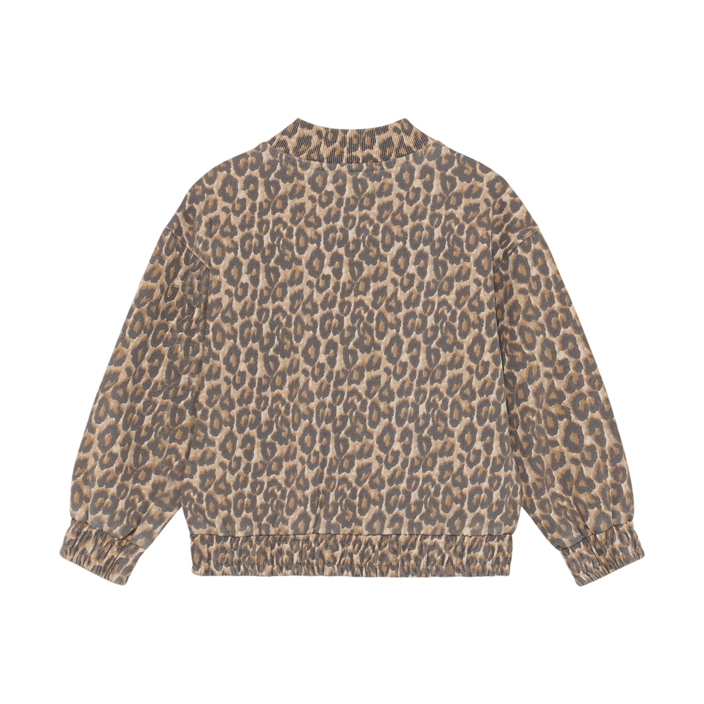 Sweat jacket leopard