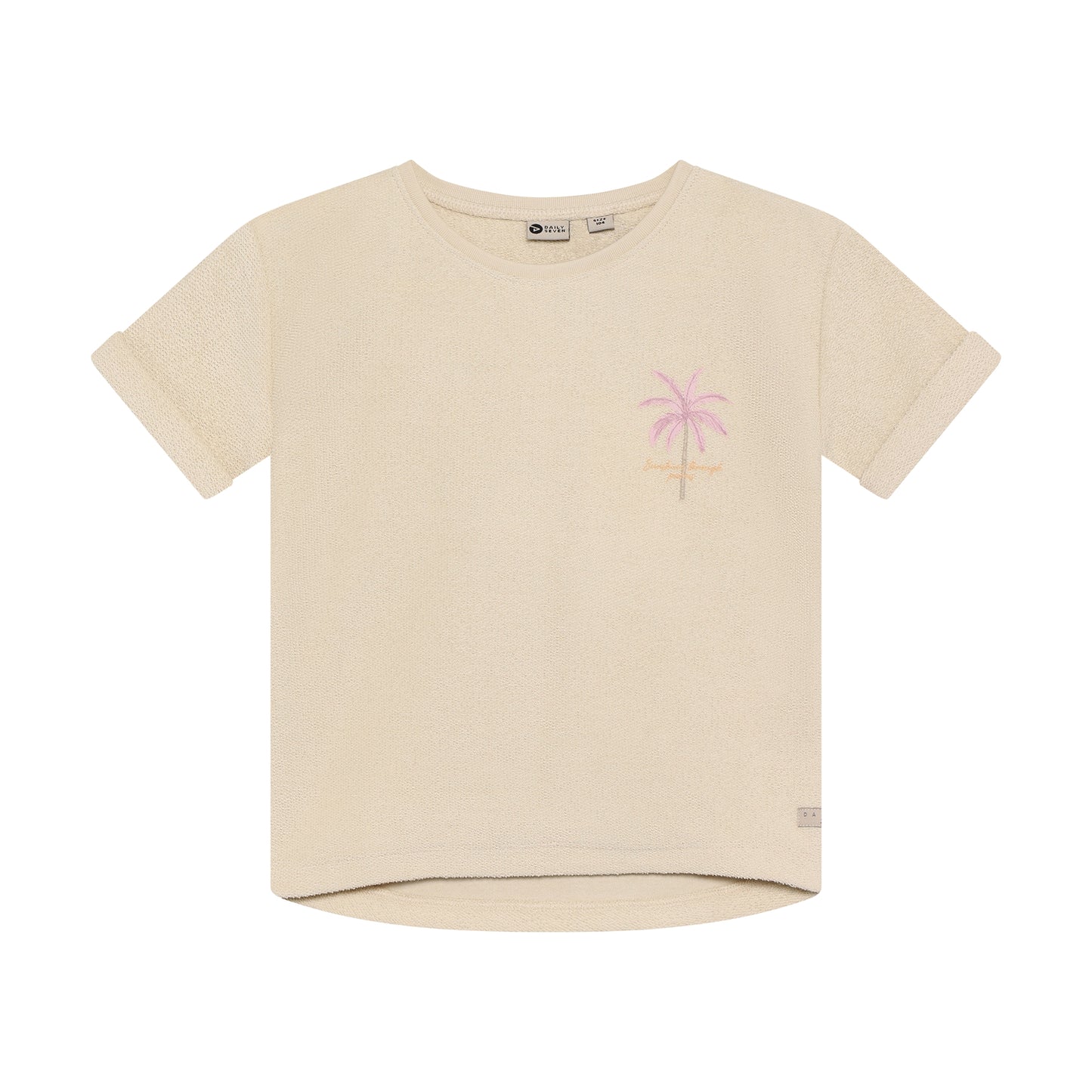 T-shirt pink palm