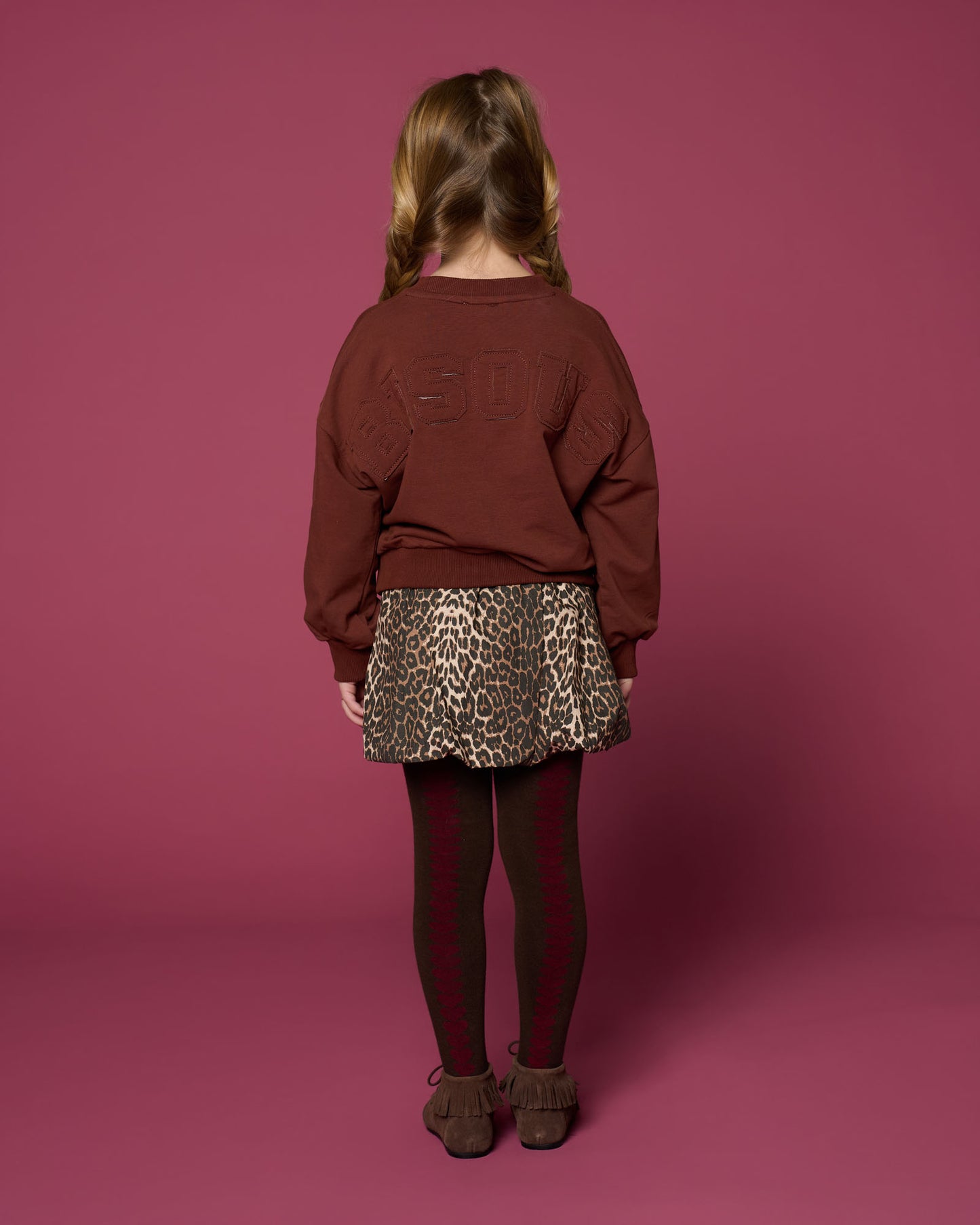 Ballon Skirt Leopard