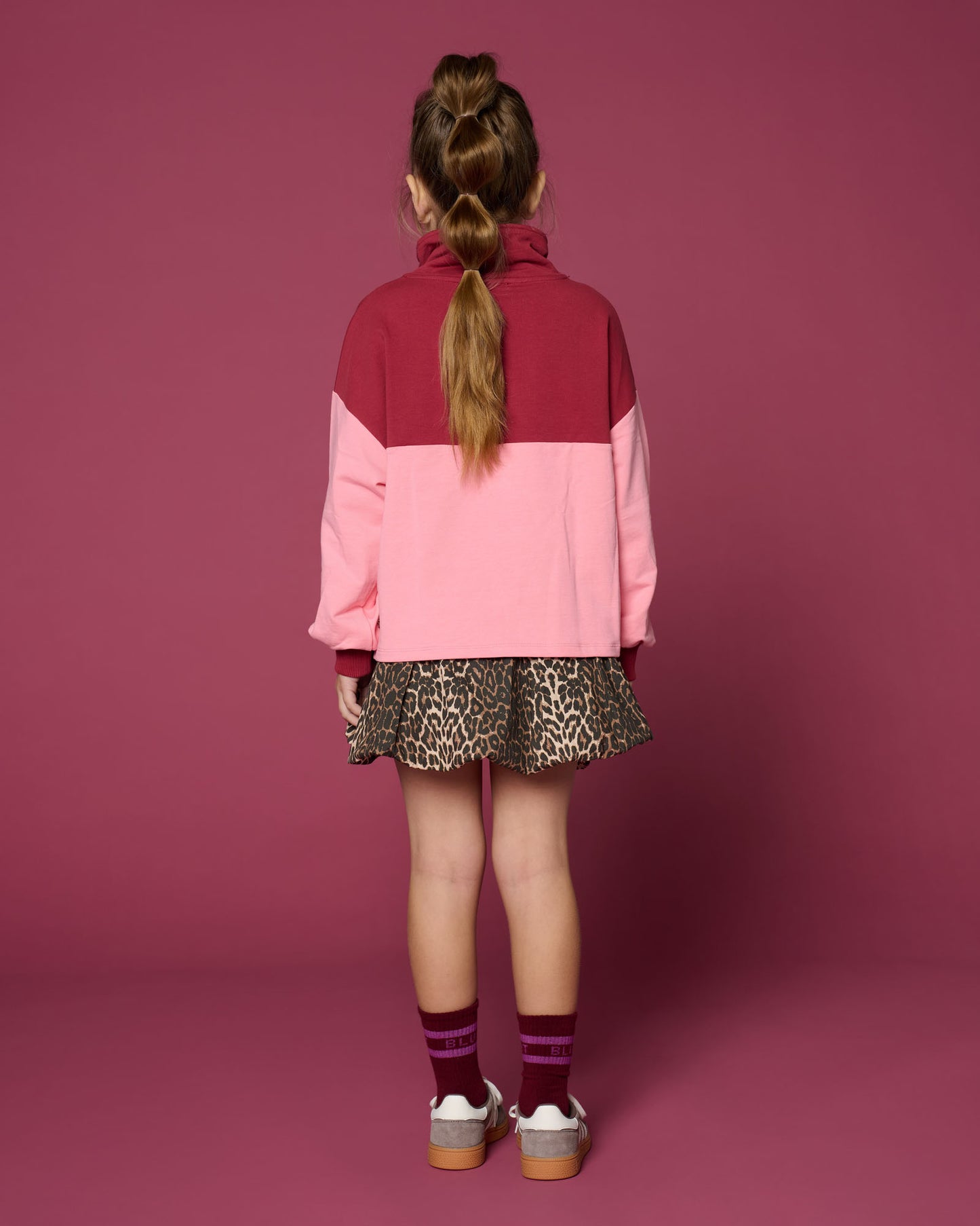 Ballon Skirt Leopard