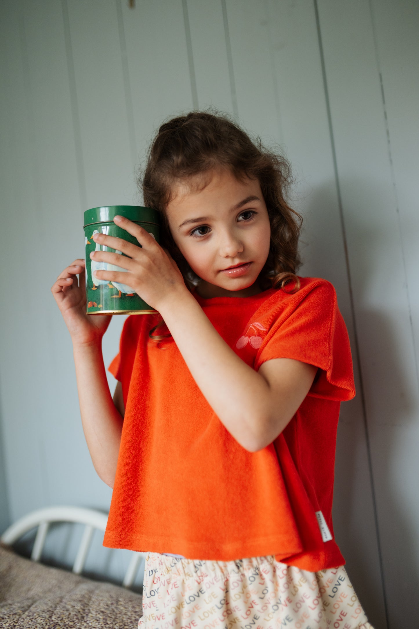 Towel top cherry grenadine