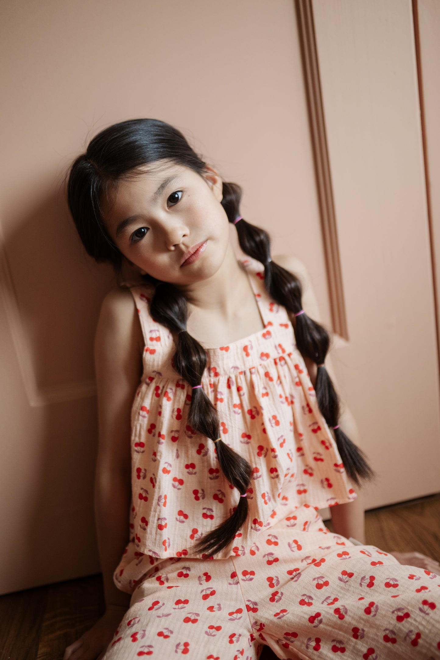 Summer Blouse Cherry