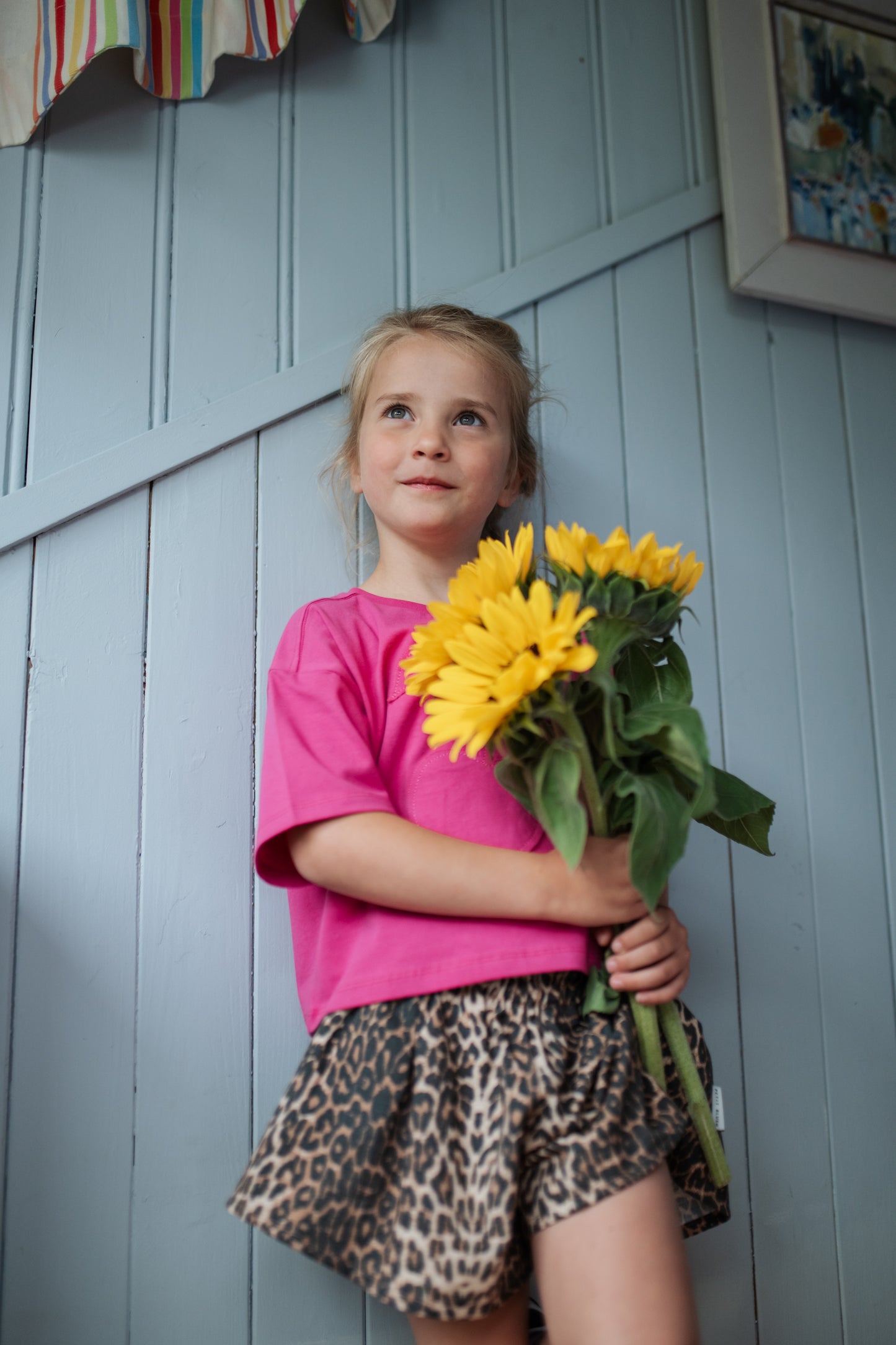 Cherry t-shirt Rose violet
