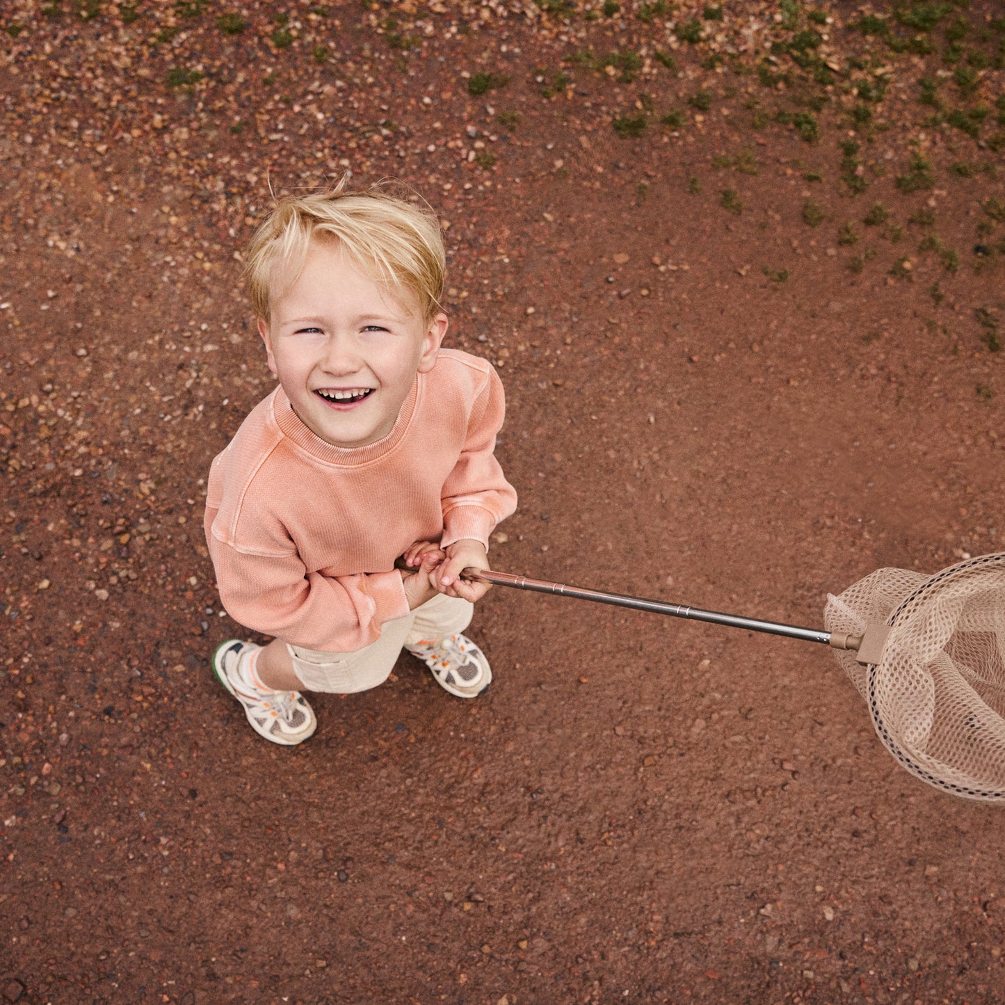 Oversized sweater backprint