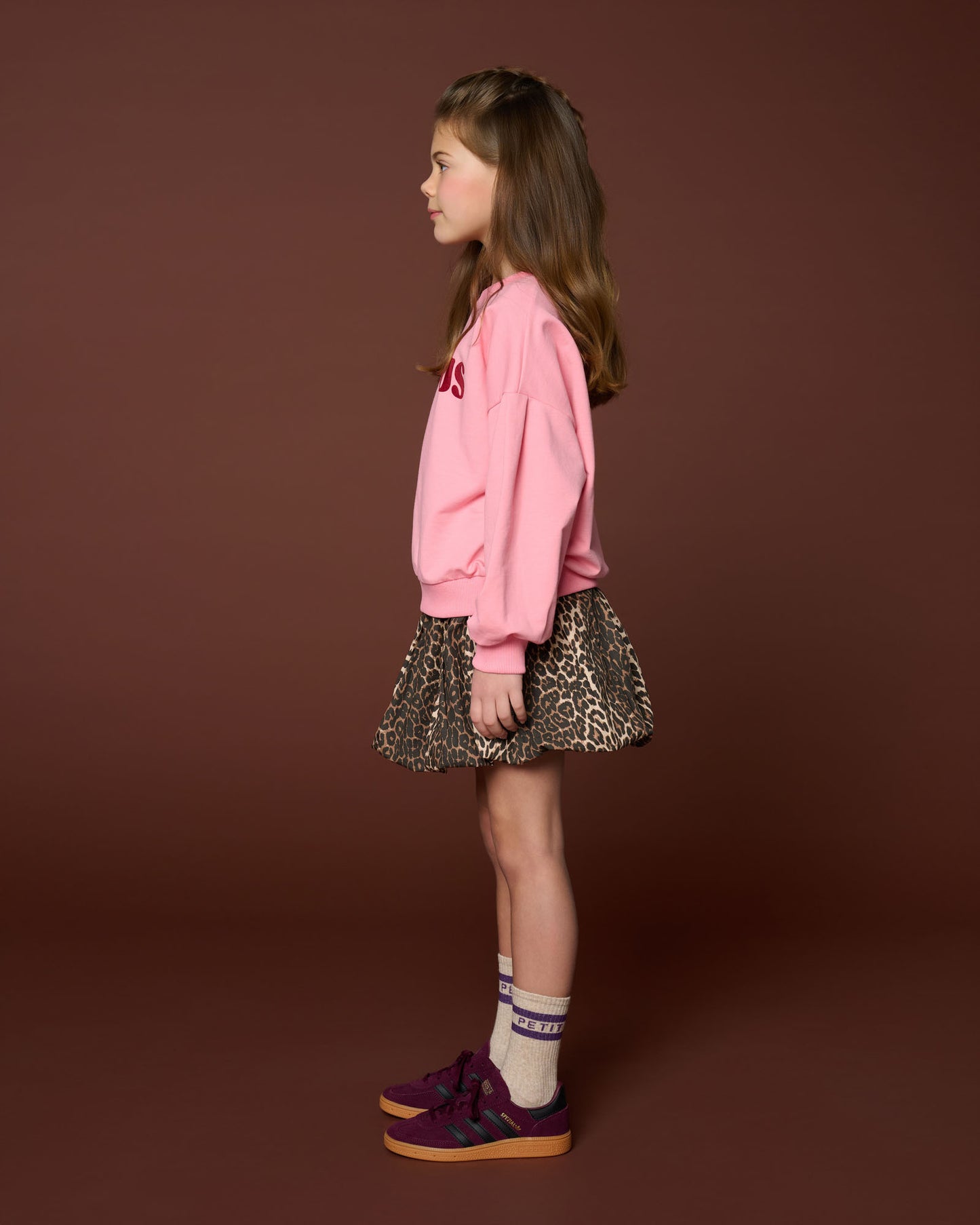 Easy sweater Bisous - Rose