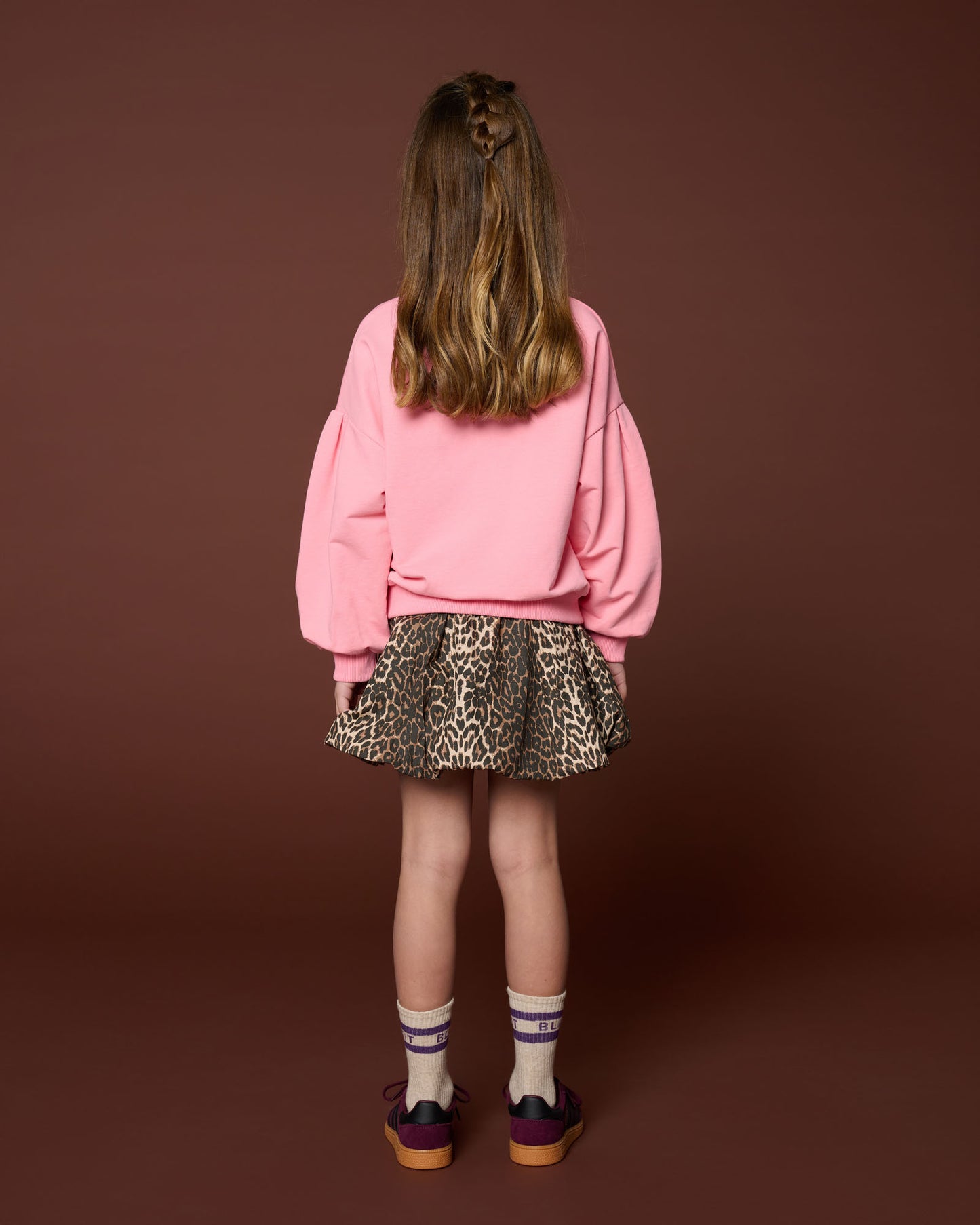 Easy sweater Bisous - Rose