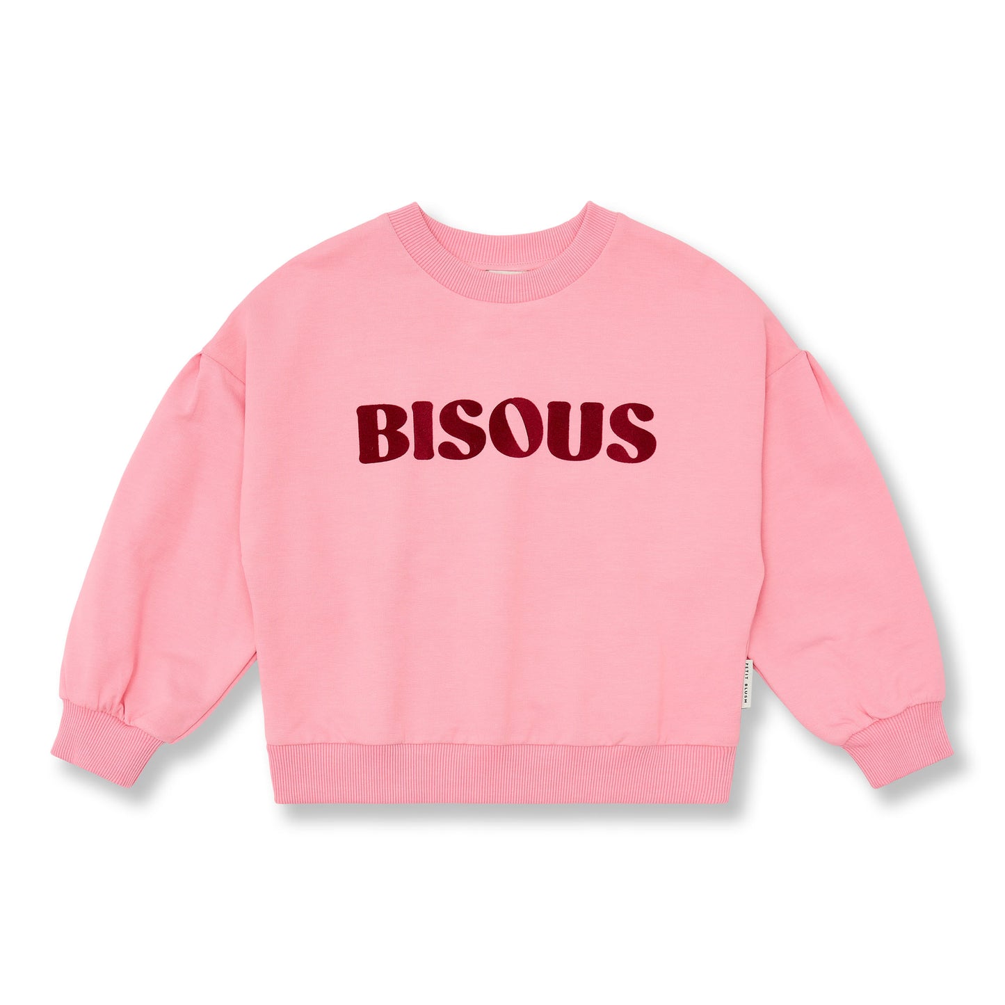 Easy sweater Bisous - Rose