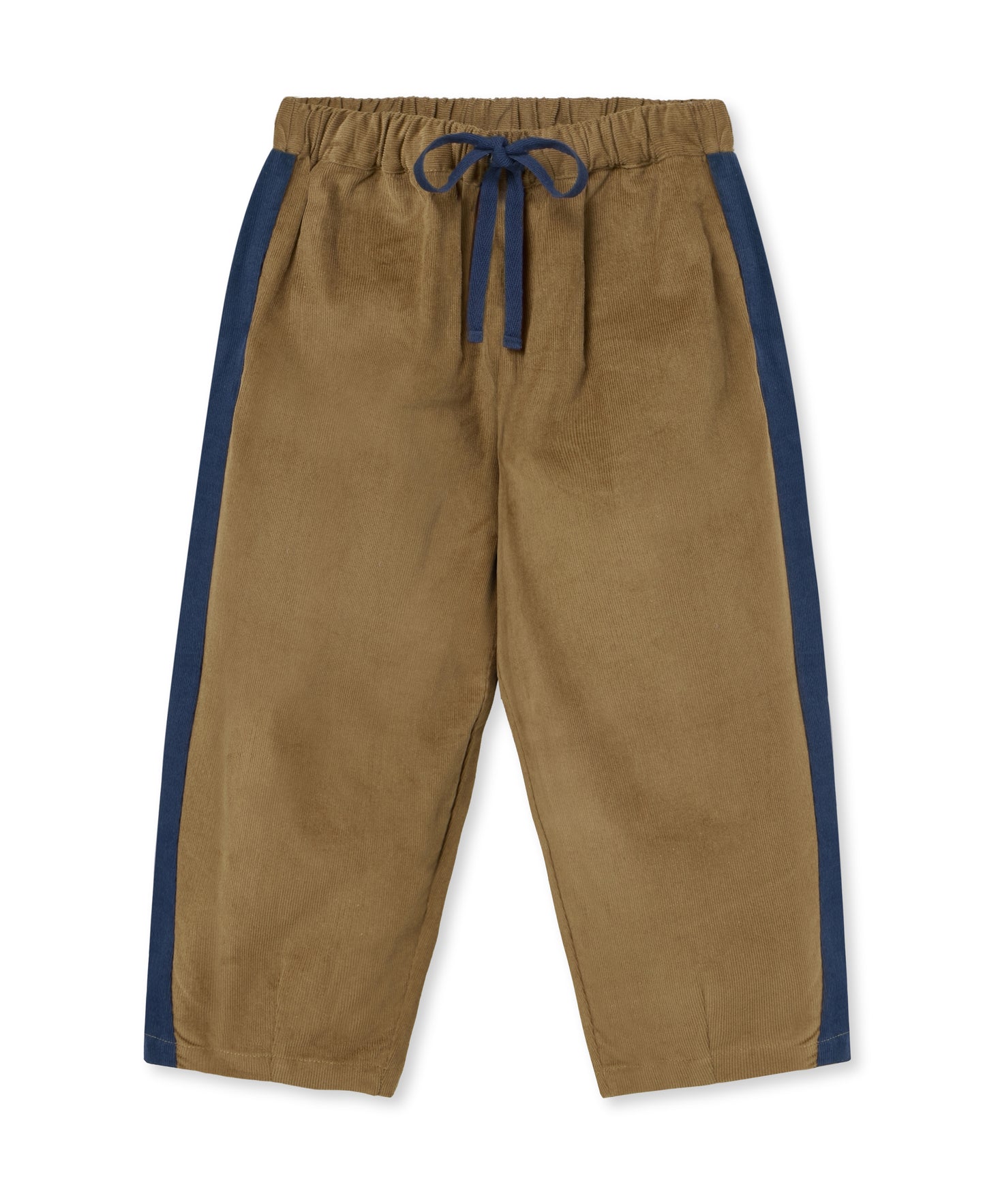 Dolly contrast pant dull gold