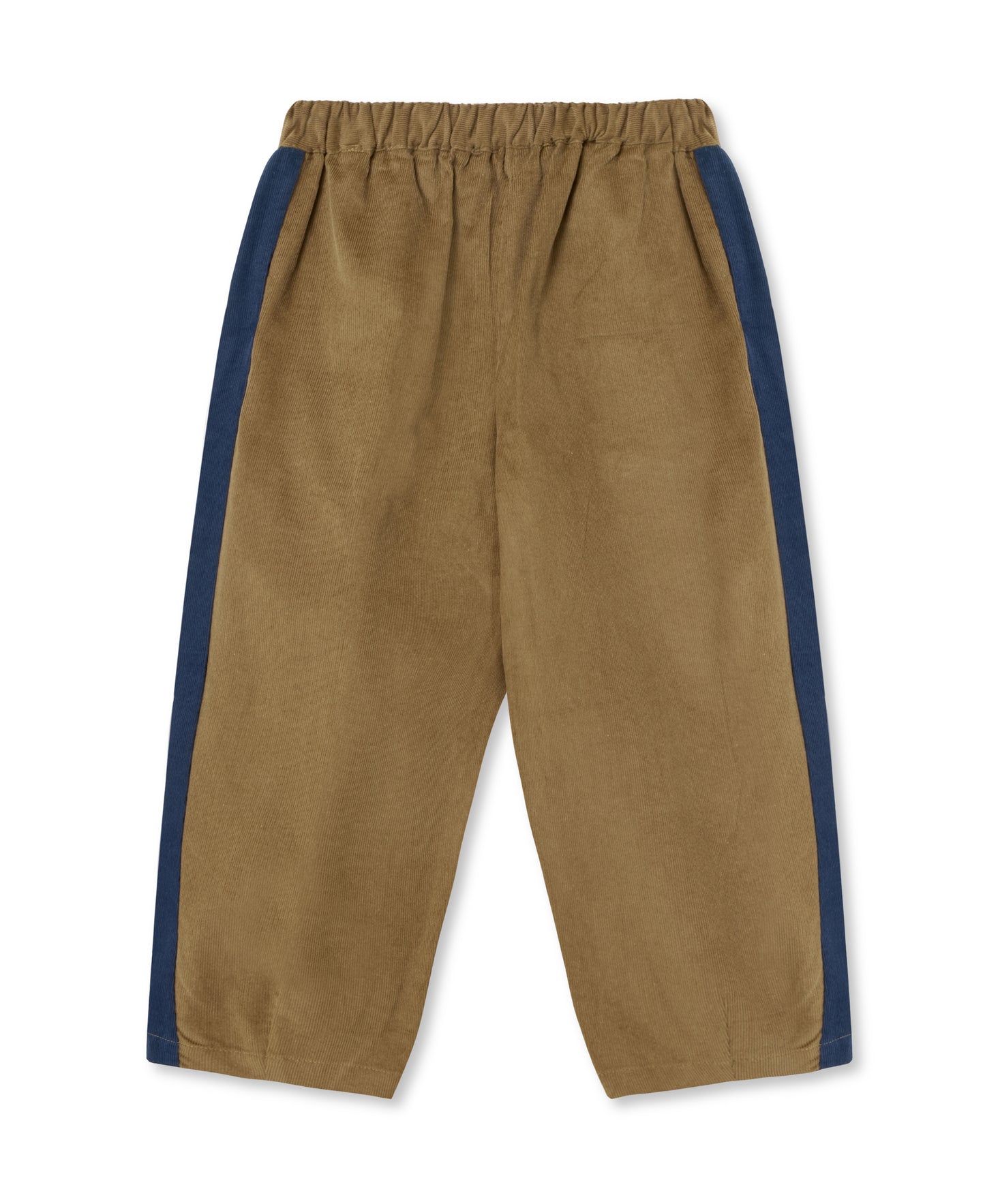 Dolly contrast pant dull gold
