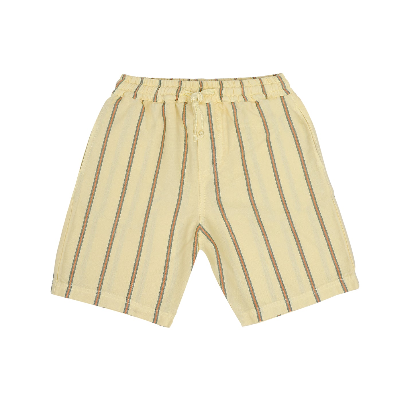 Knox shorts soft yellow stripe