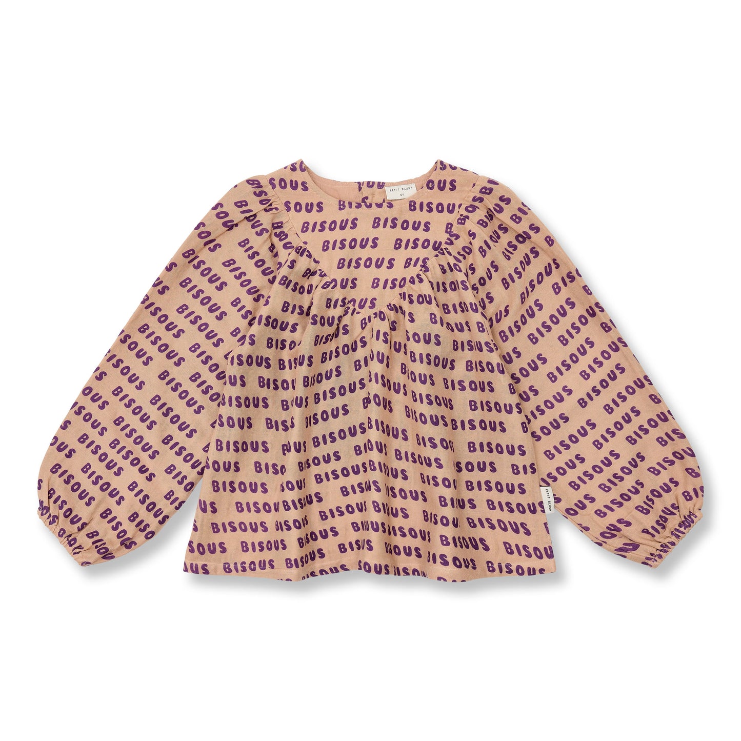Kate blouse Bisous - cork/purple